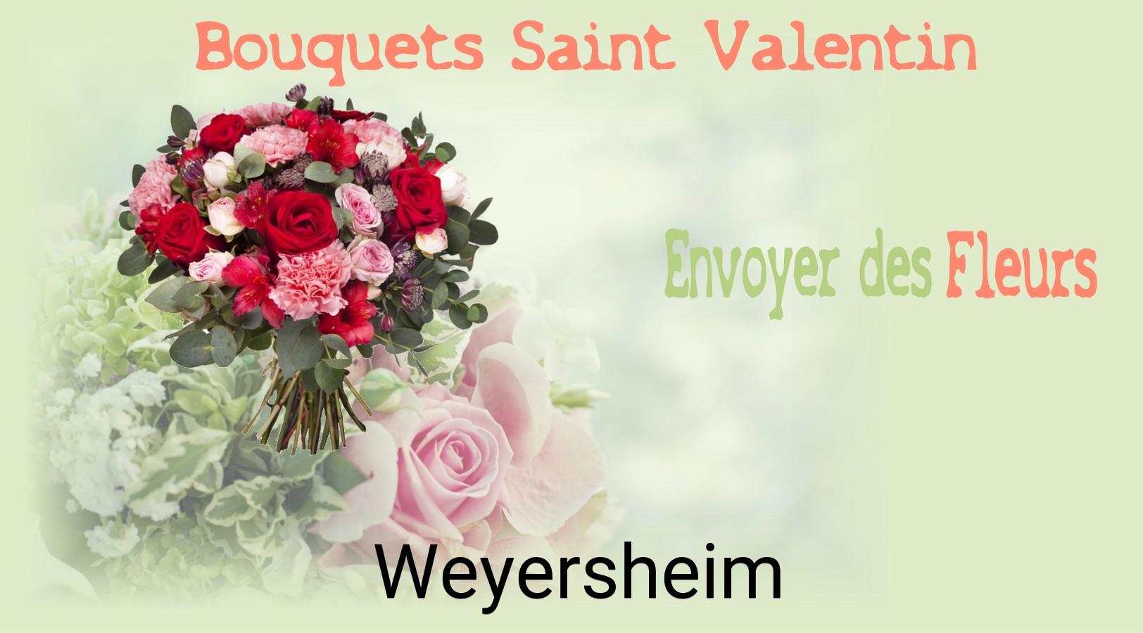 Roses de Saint-Valentin livrées à Weyersheim